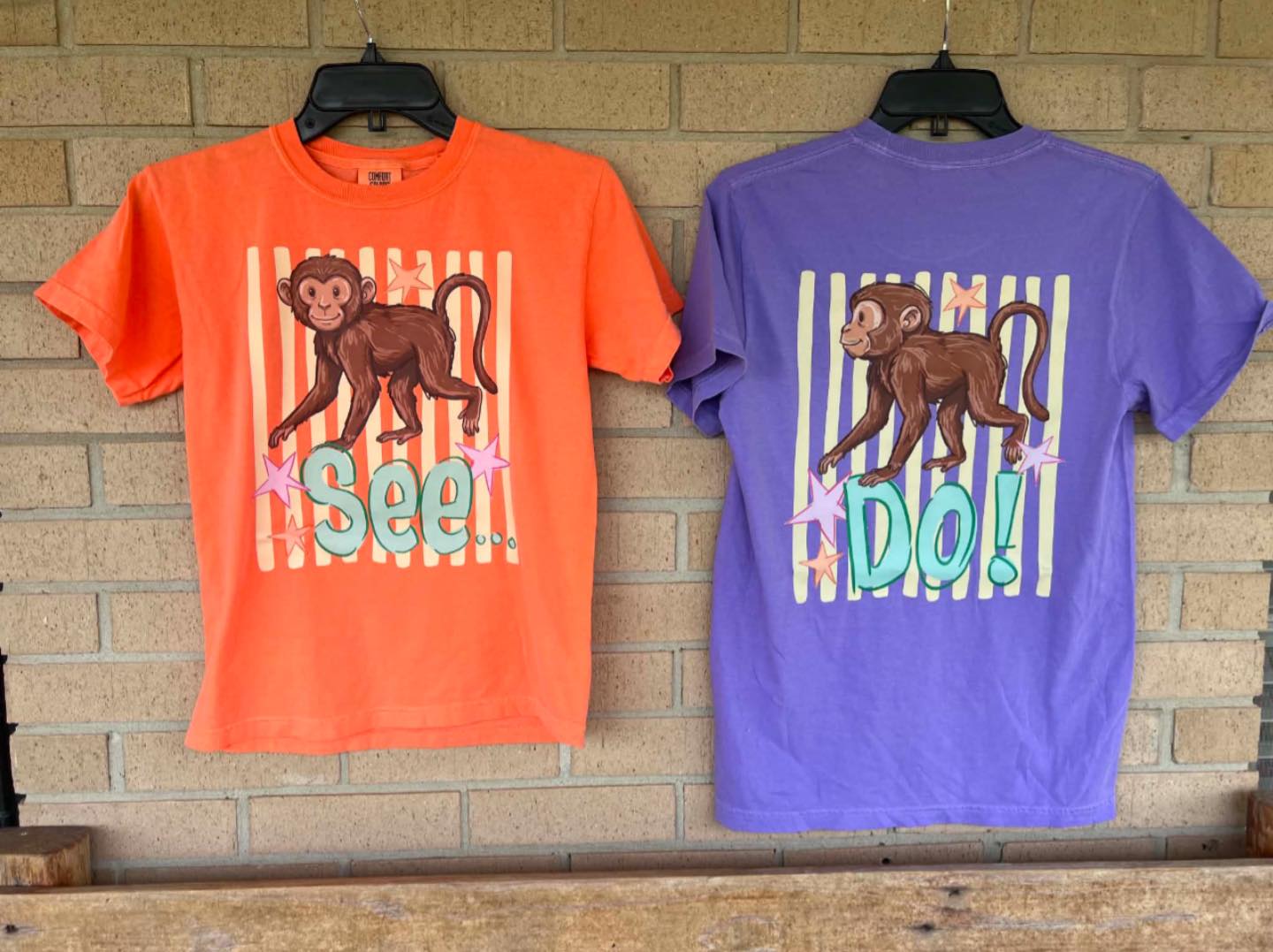 Monkey see Monkey do tee