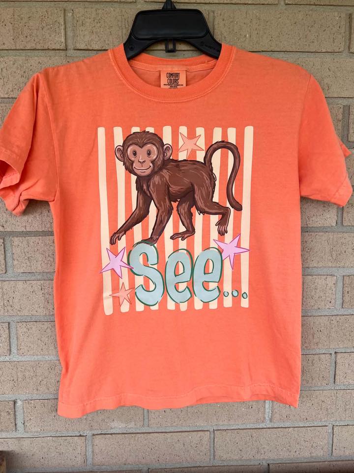Monkey see Monkey do tee