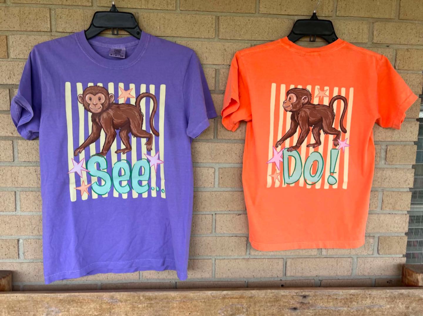 Monkey see Monkey do tee