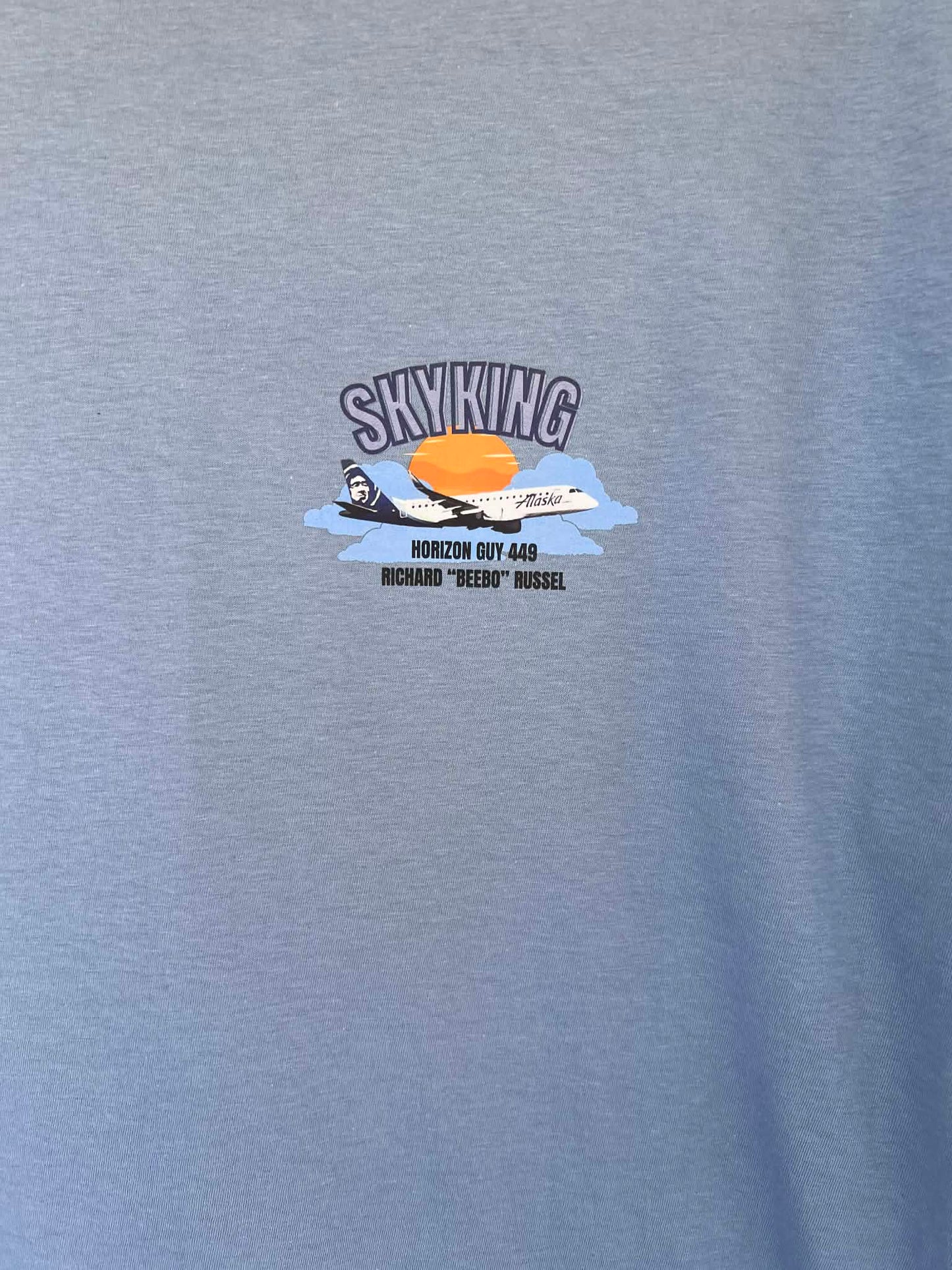 skyking Horizon guy 449 Richard "Beebo" Russel tee