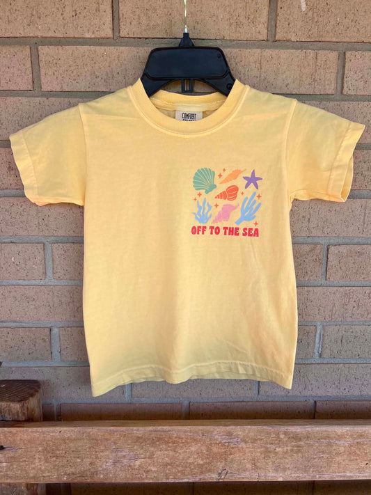 Off to the sea, beach boys raised on waves tee