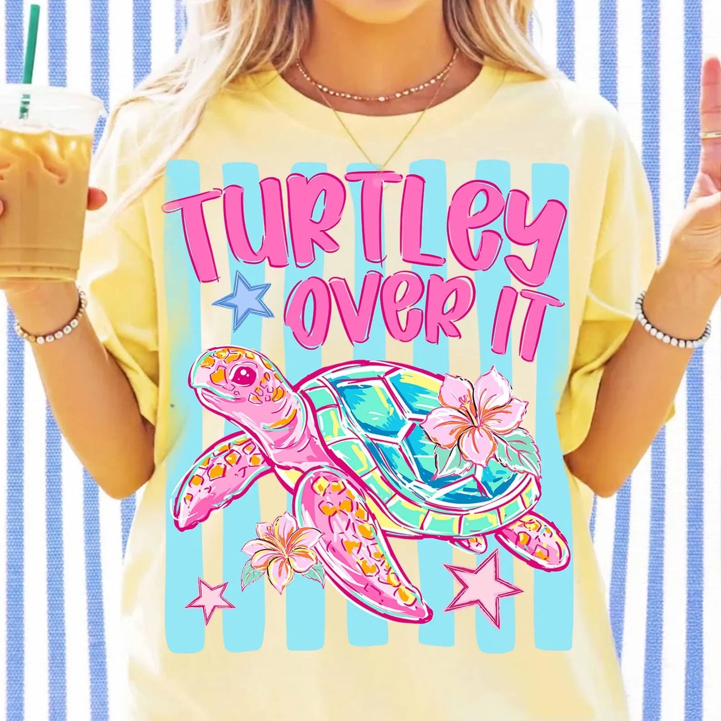 Turtley Over It Tee