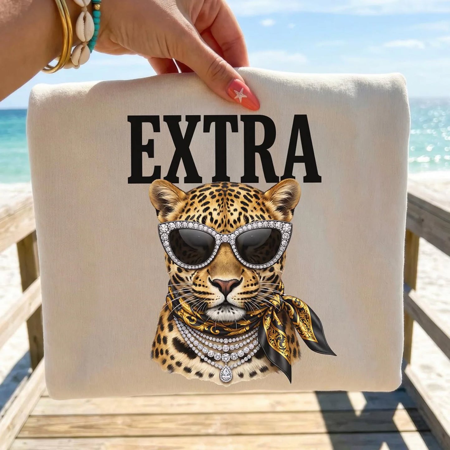 Extra Cheetah tee