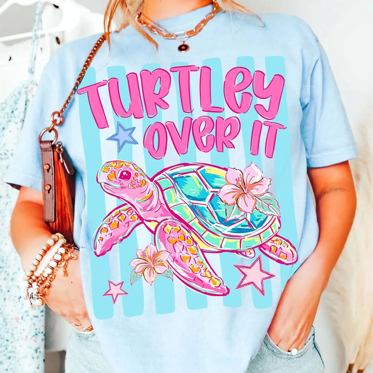 Turtley Over It Tee