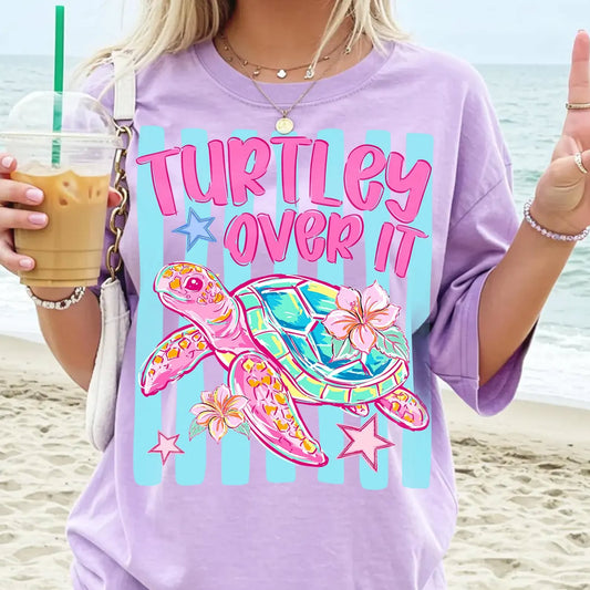 Turtley Over It Tee