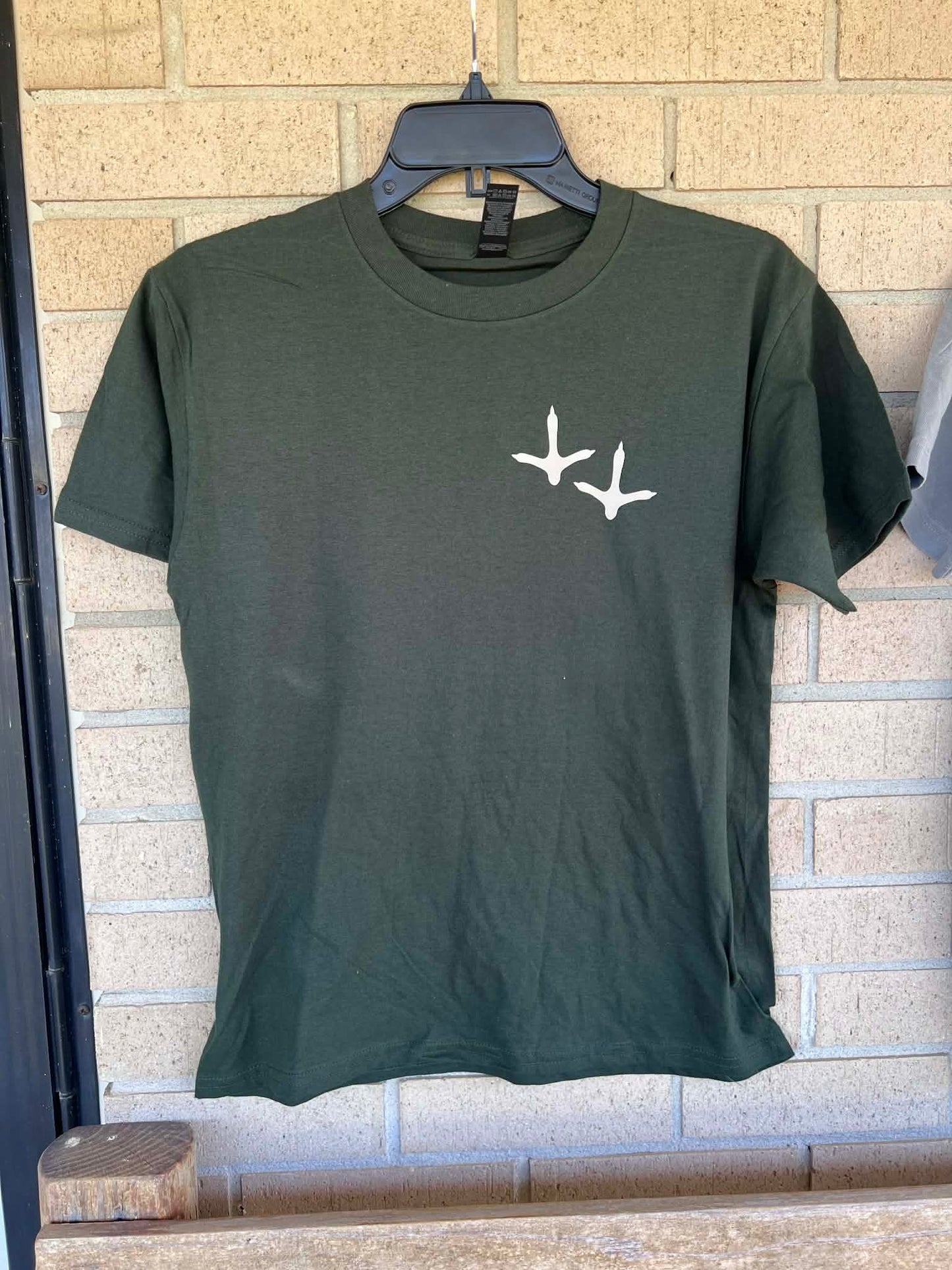 Vintage Turkey tee cream turkey tracks tee