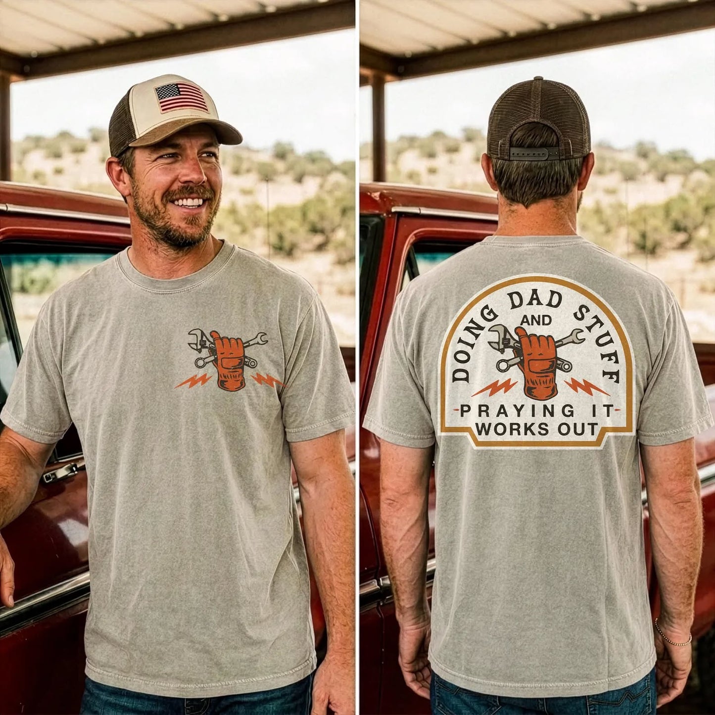Doing Dad Stuff tee