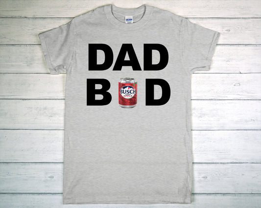 Dad bod busch apple tee