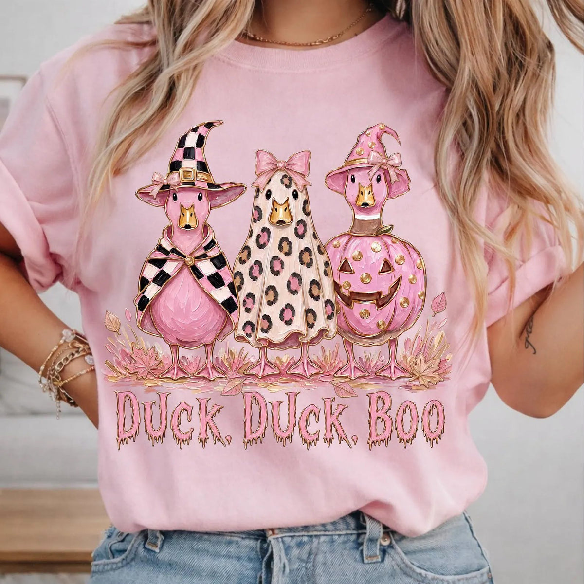 Duck Duck Boo tee