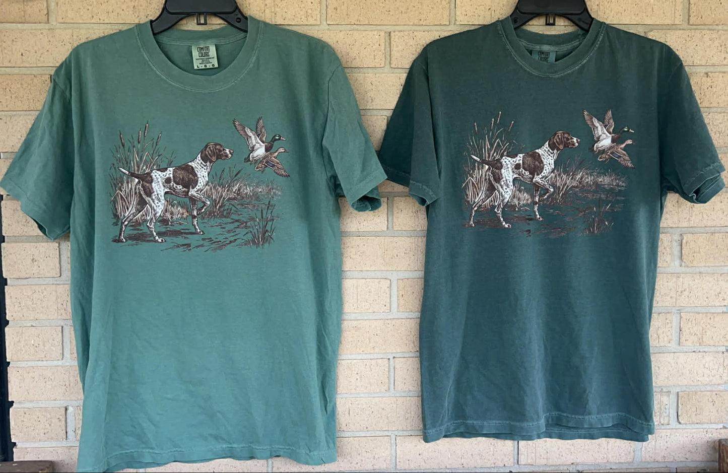 German Shorthaired Pointer Duck Hunting tee