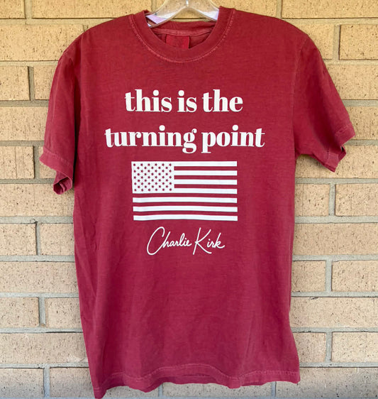 This is the turning point Charlie Kirk tee