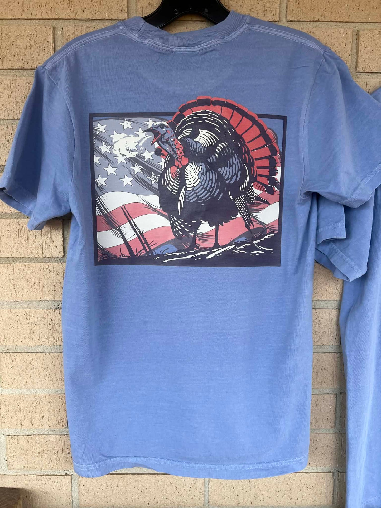 American Turkey, Patriotic Wild Turkey, USA Flag Turkey, Hunting Season T-Shirt
