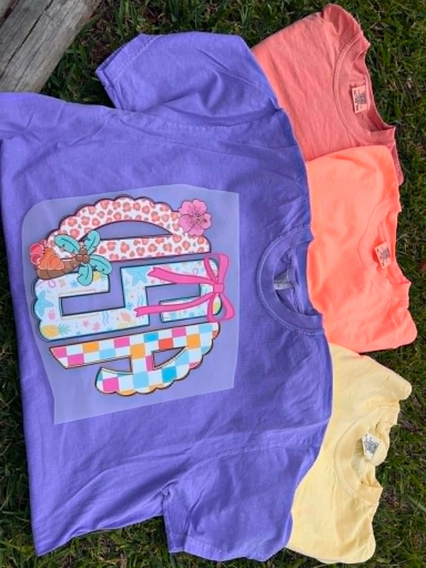 Summer initial tees