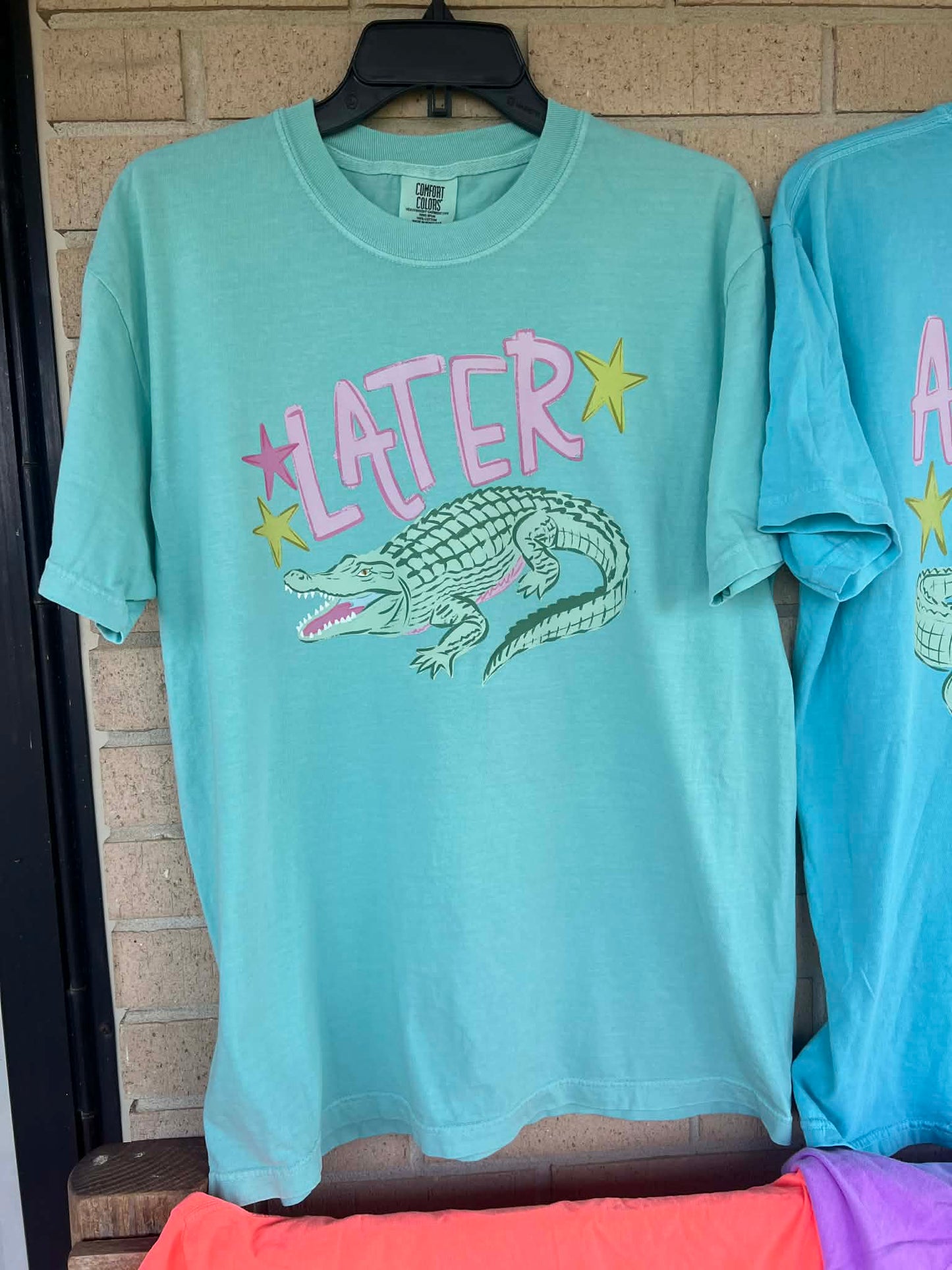 Later Gator, After While Crocodile tee