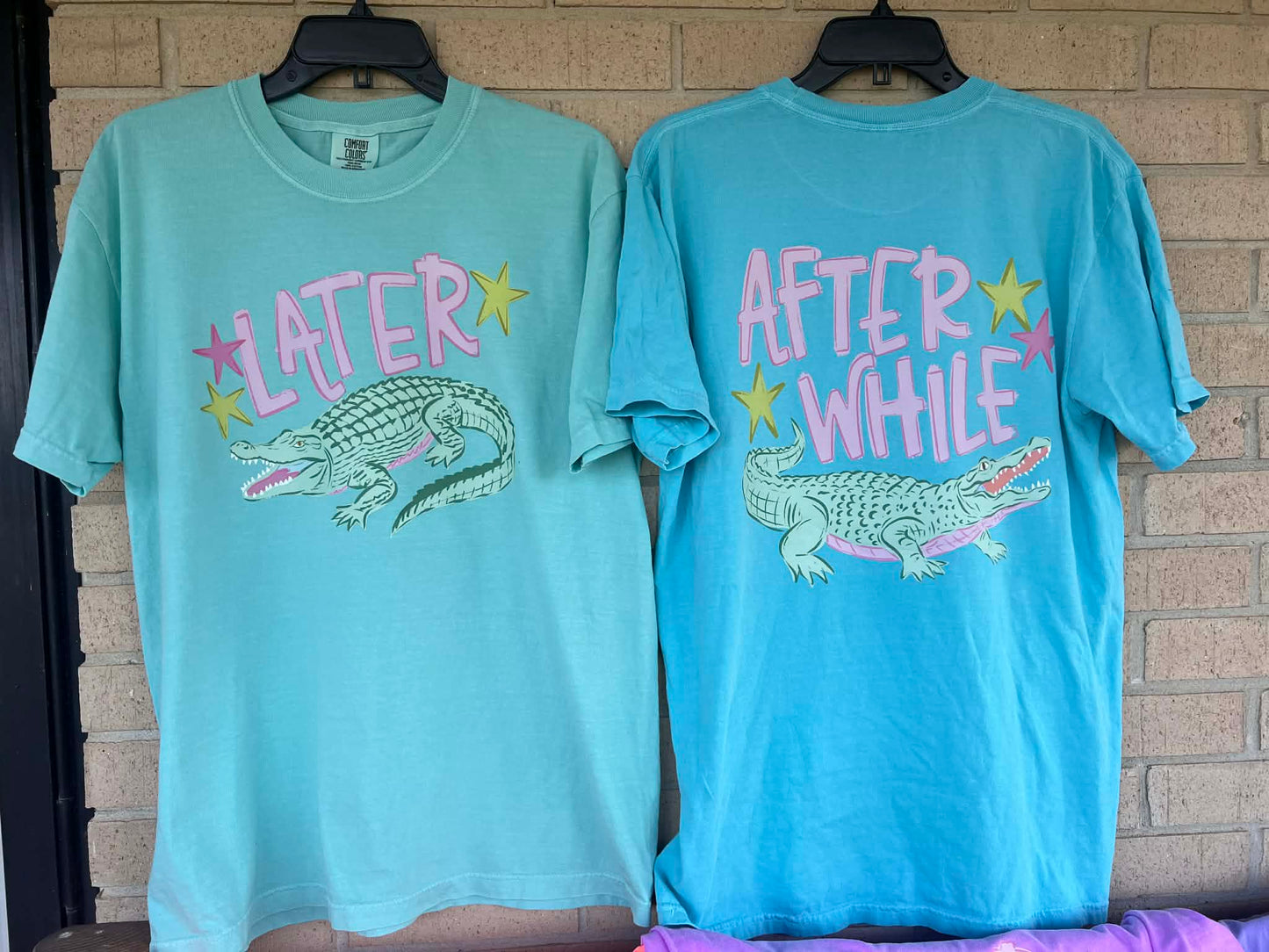 Later Gator, After While Crocodile tee