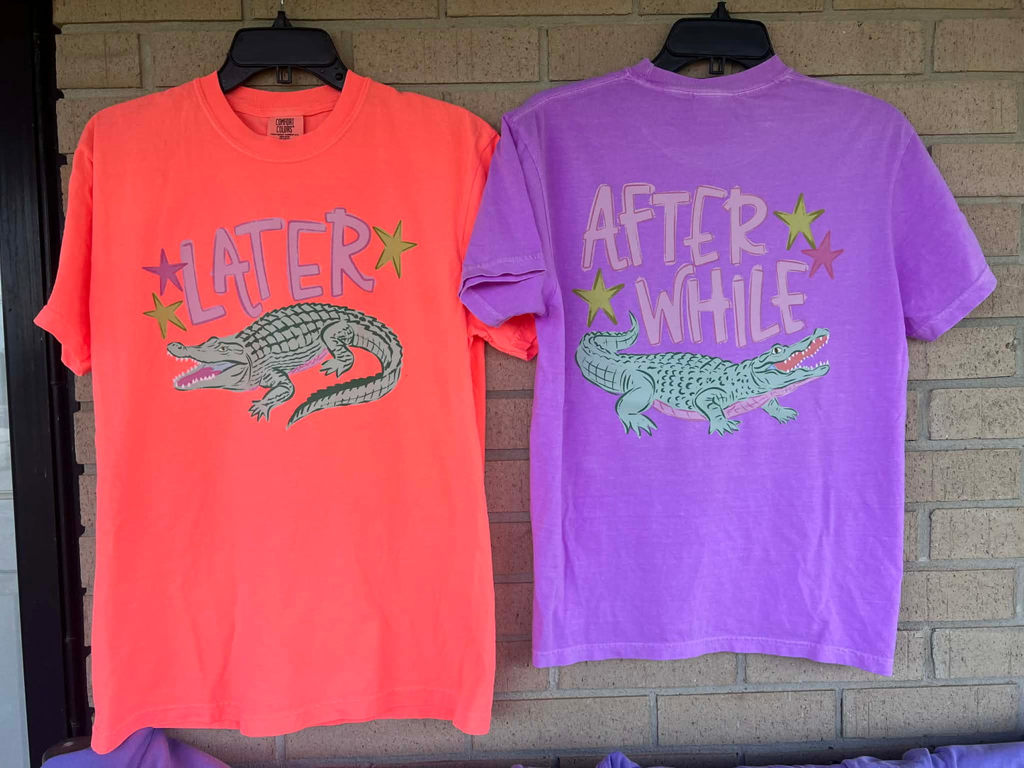 Later Gator, After While Crocodile tee