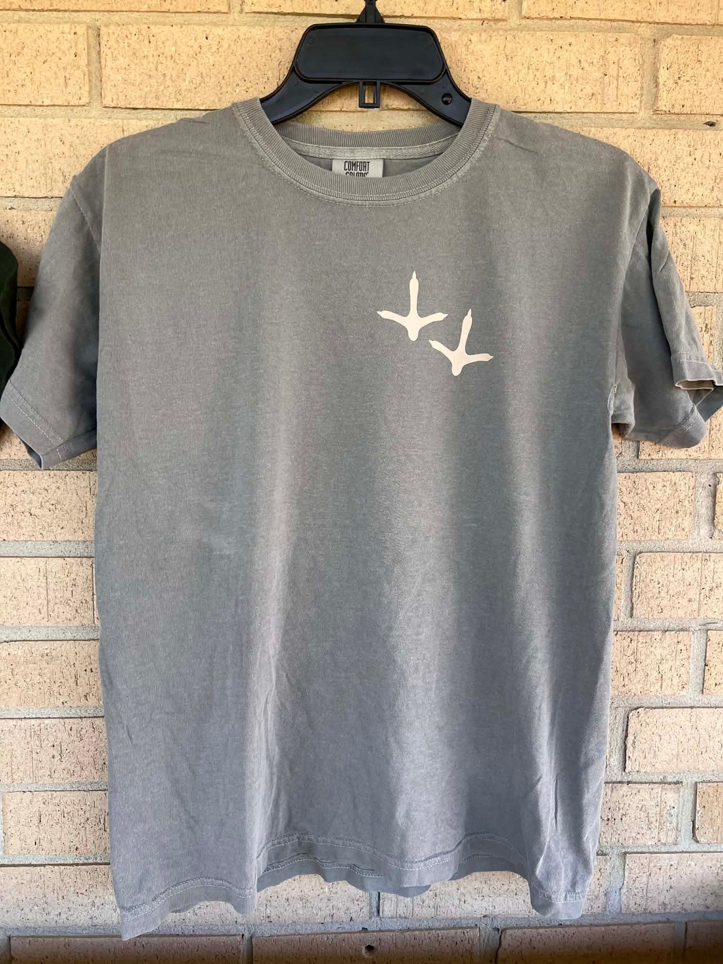 Vintage Turkey tee cream turkey tracks tee