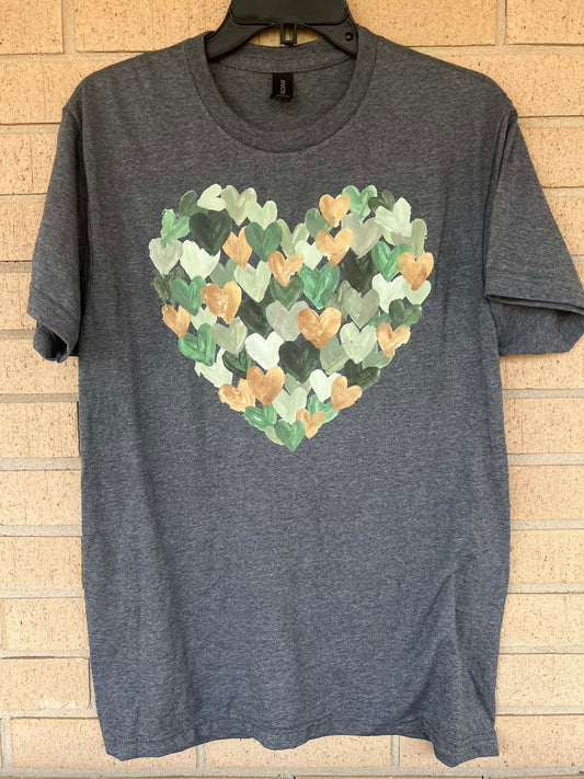 Green Heart St Patrick's Day