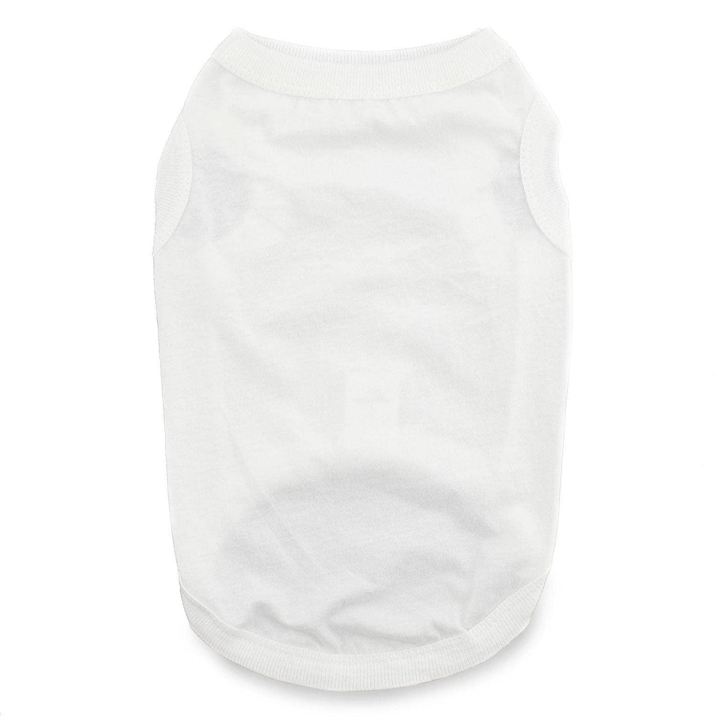Cotton Dog Tank - White: 3X-Large