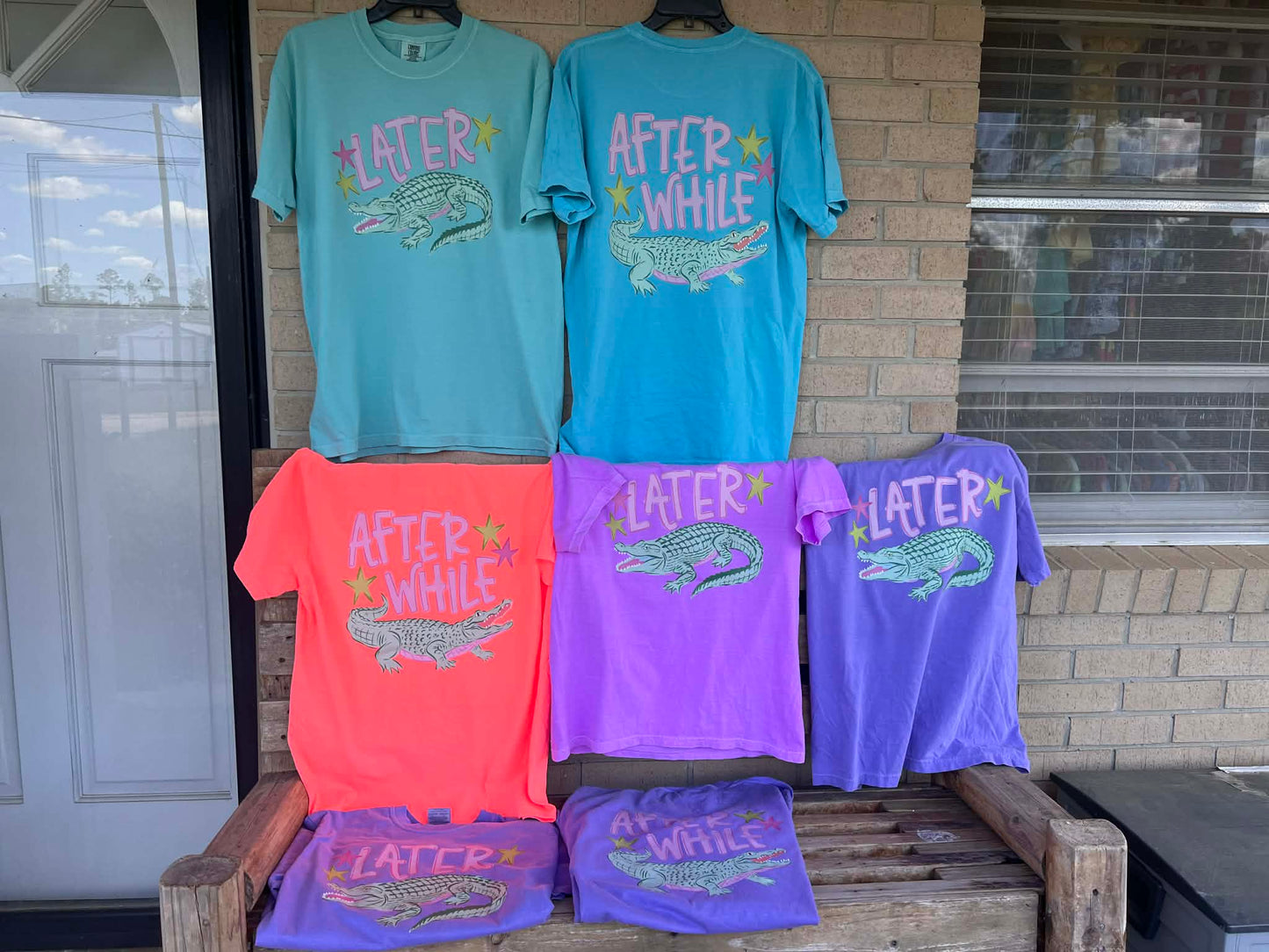 Later Gator, After While Crocodile tee