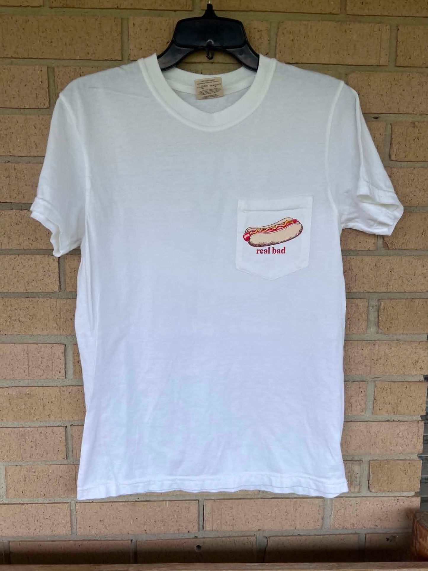 Bad day to be a hot dog tee