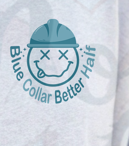Blue Collar Better Half png file only